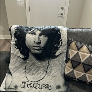 The Doors Black and White lightweight tapestry